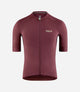 24SLJEL26PE_1_men cycling lightweight jersey burgundy element front pedaled