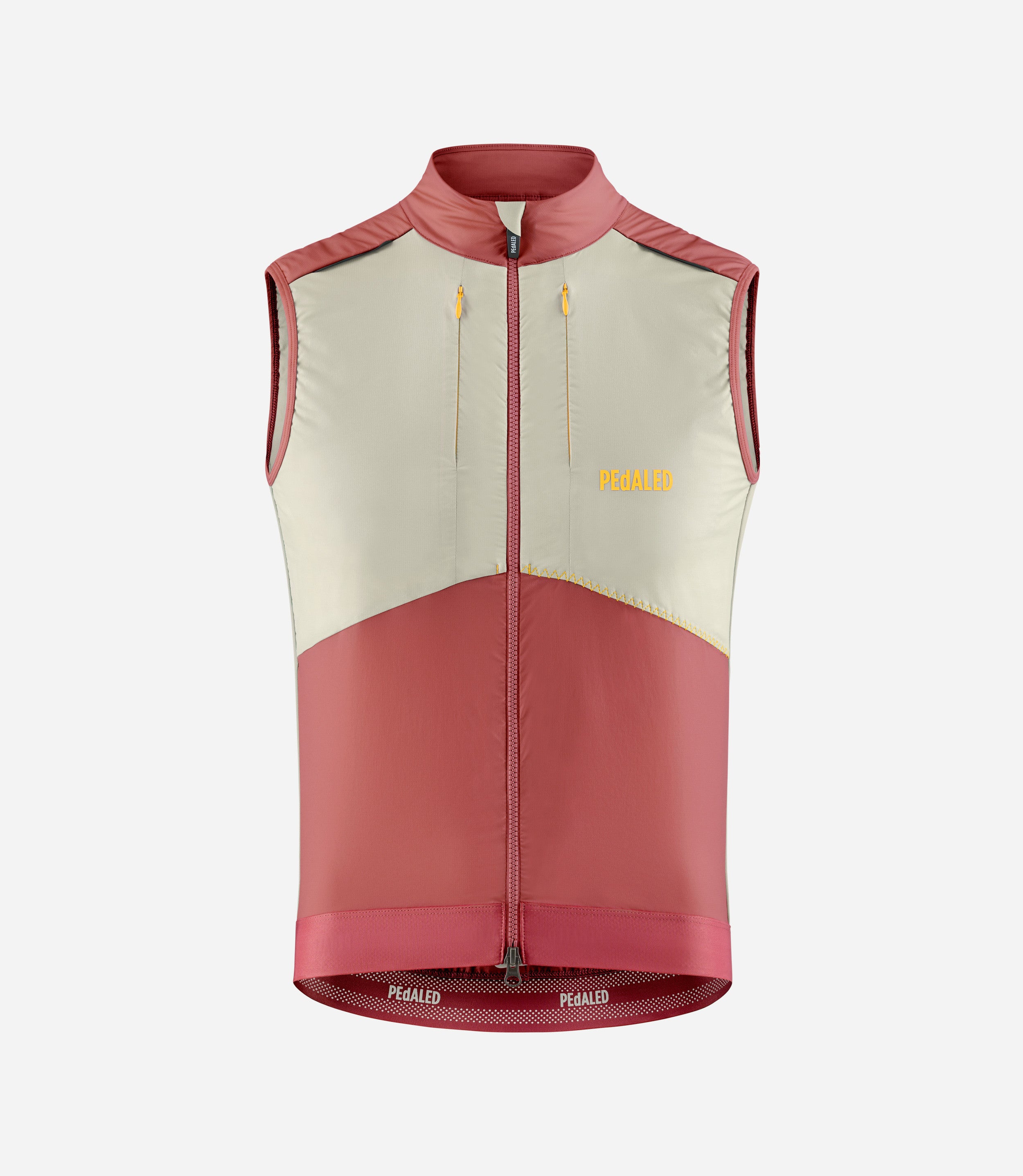 pedaled vest Sommer Radweste Alpha Beige für Herren