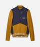 25WMJOD41PE_1_men cycling merino long sleeve jersey windblock mustard odyssey front pedaled