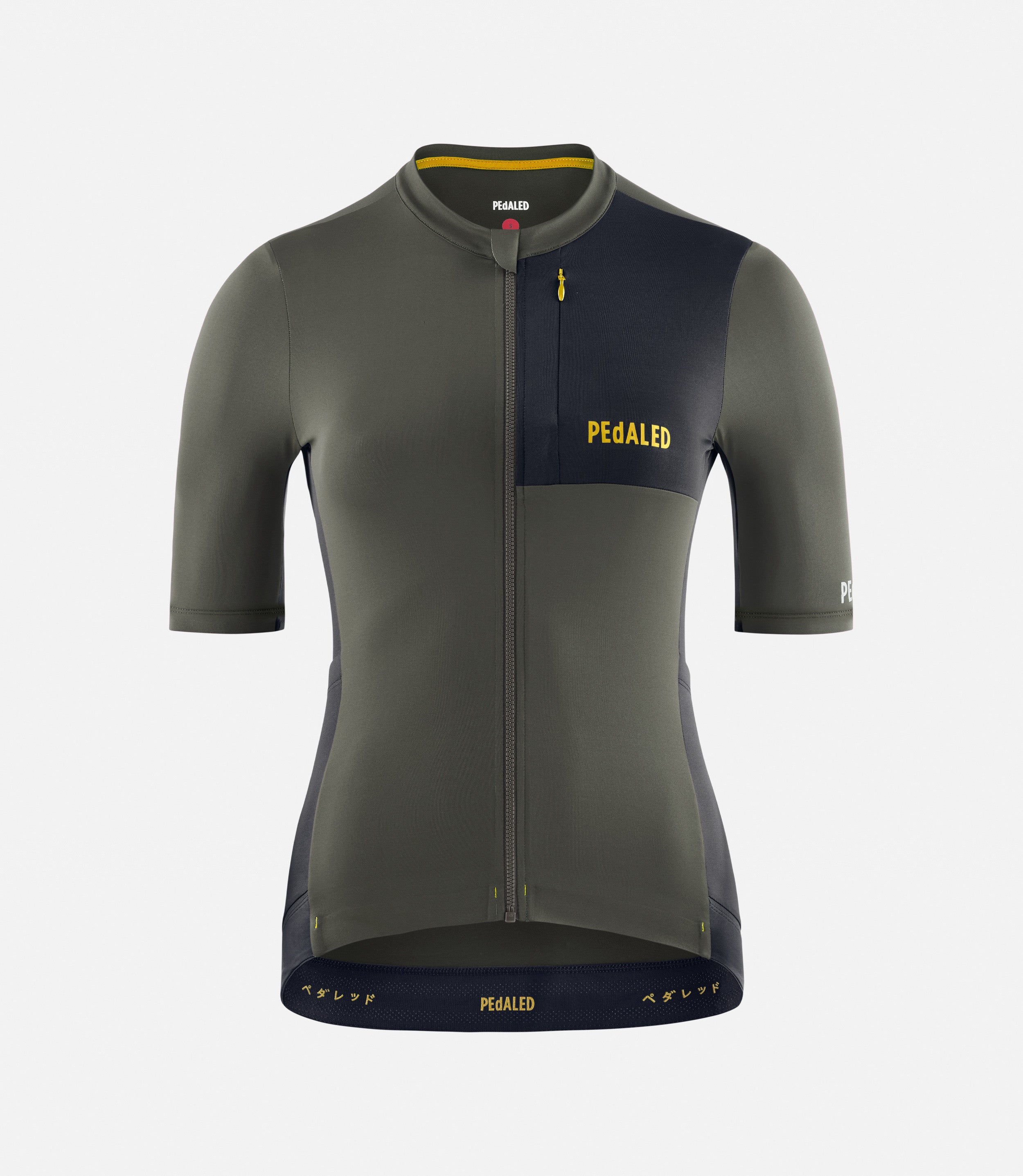 Short Sleeve Cycling Jersey Grey for Women