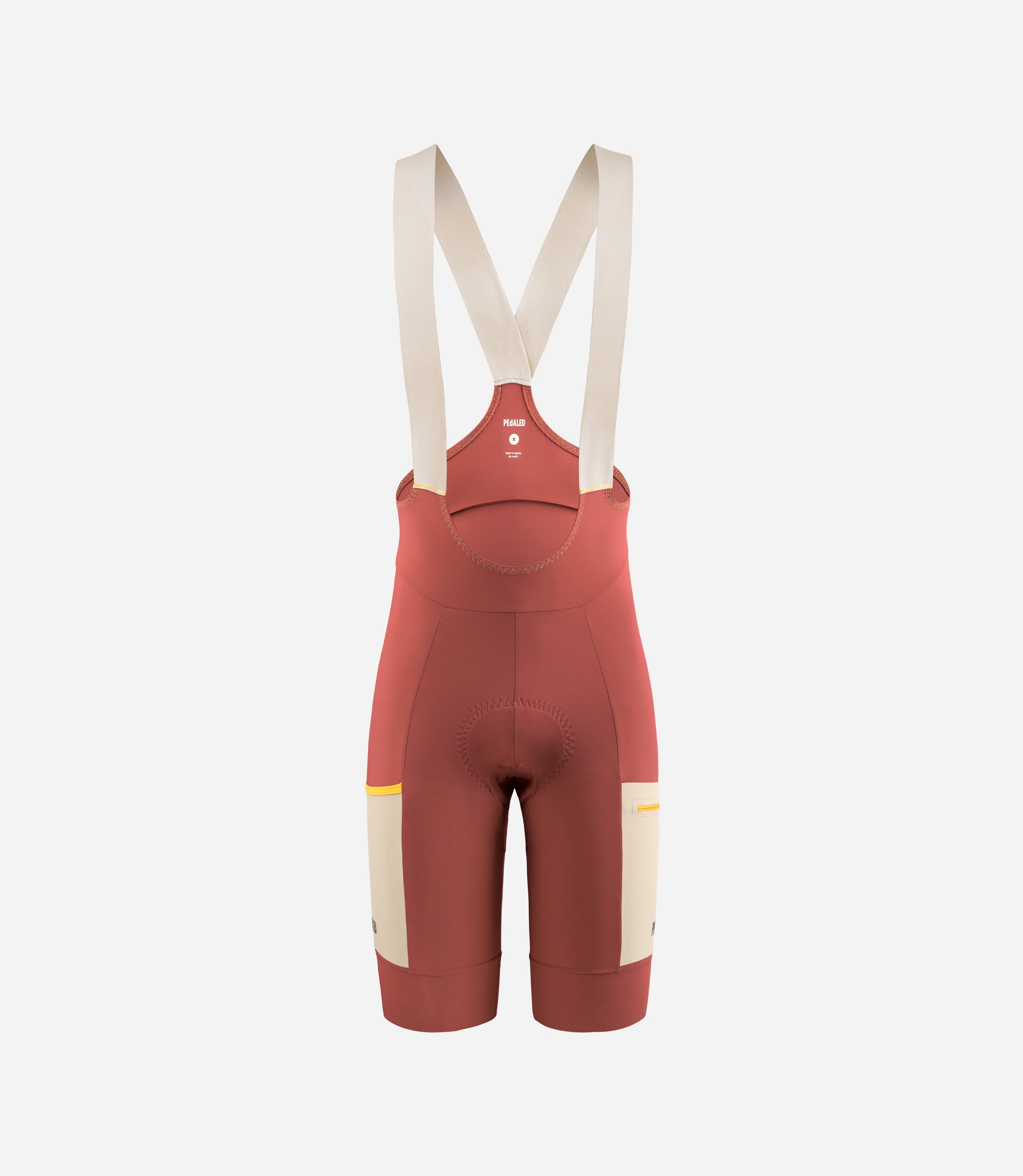 Summer Cycling Bib Shorts Red for Women