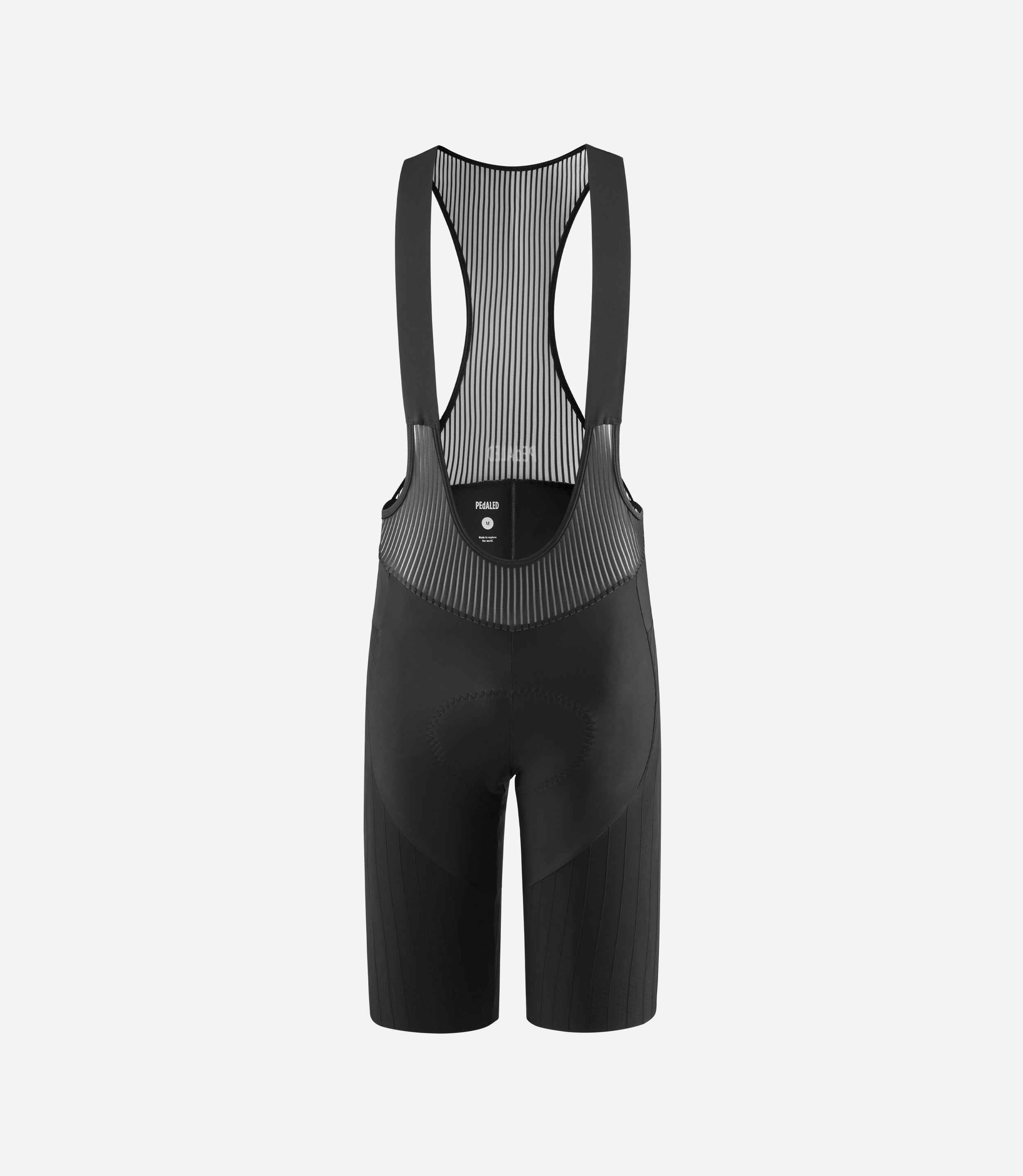Men's Black Aero Bib Shorts Element PEdALED
