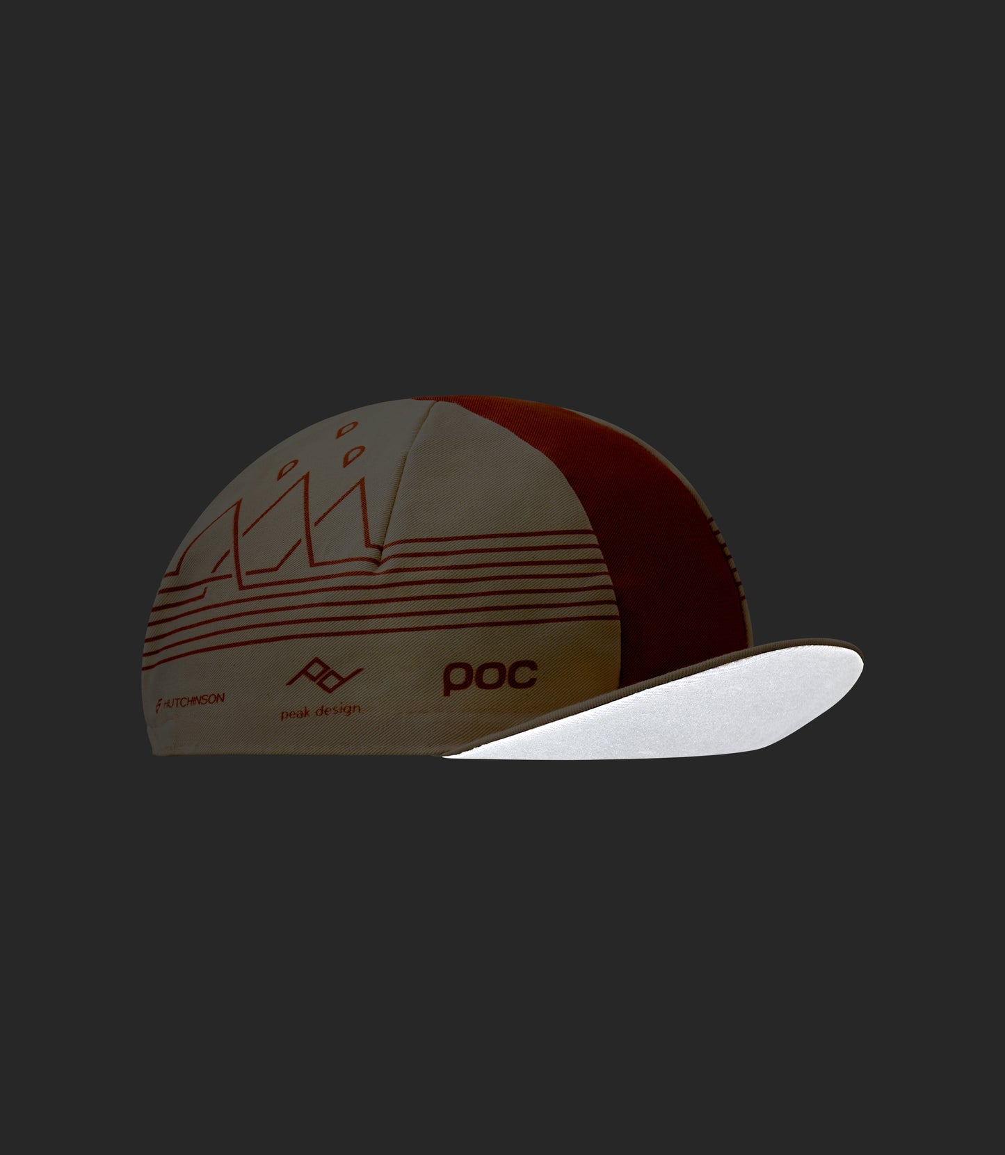 234CATC0GPE_3_tcr cap 2023 off white front reflective pedaled