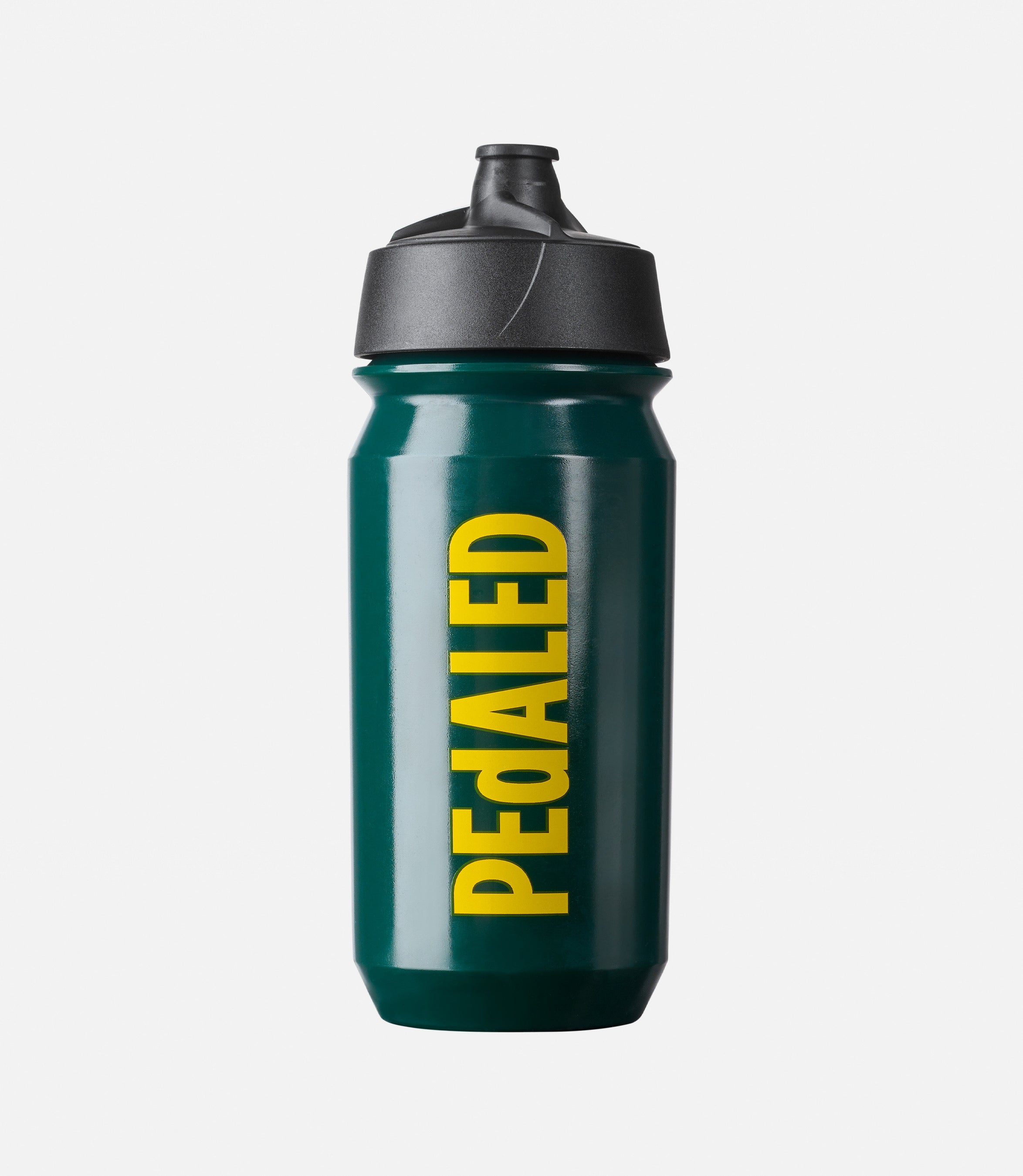 234WBOD78PE_1_cycling water bottle 500ml green odyssey pedaled