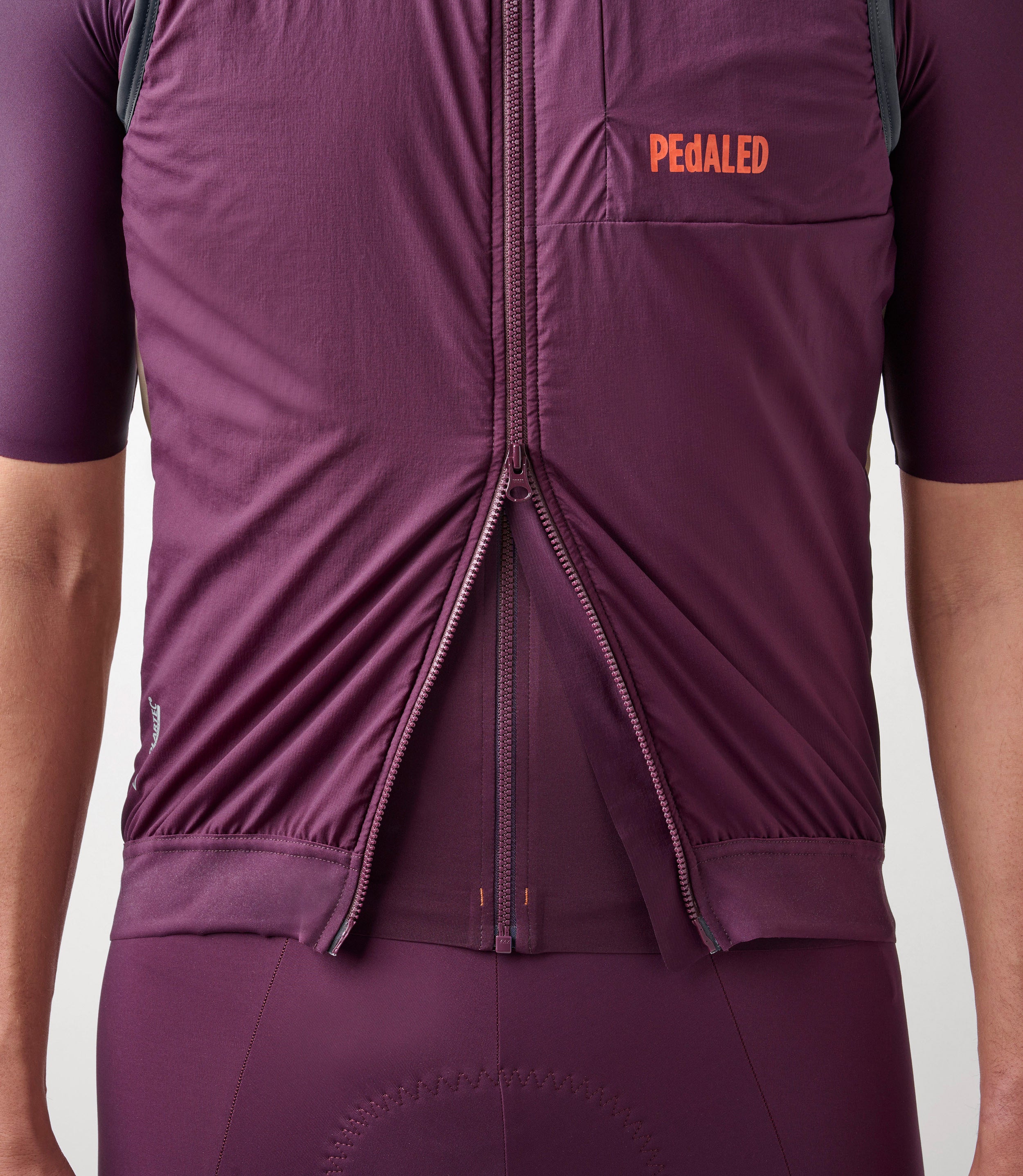 Men's Summer Cycling Vest Alpha - Purple | PEdALED