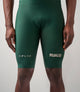 23SBBES78PE_5_essential cycling bibshorts men green front logo pedaled