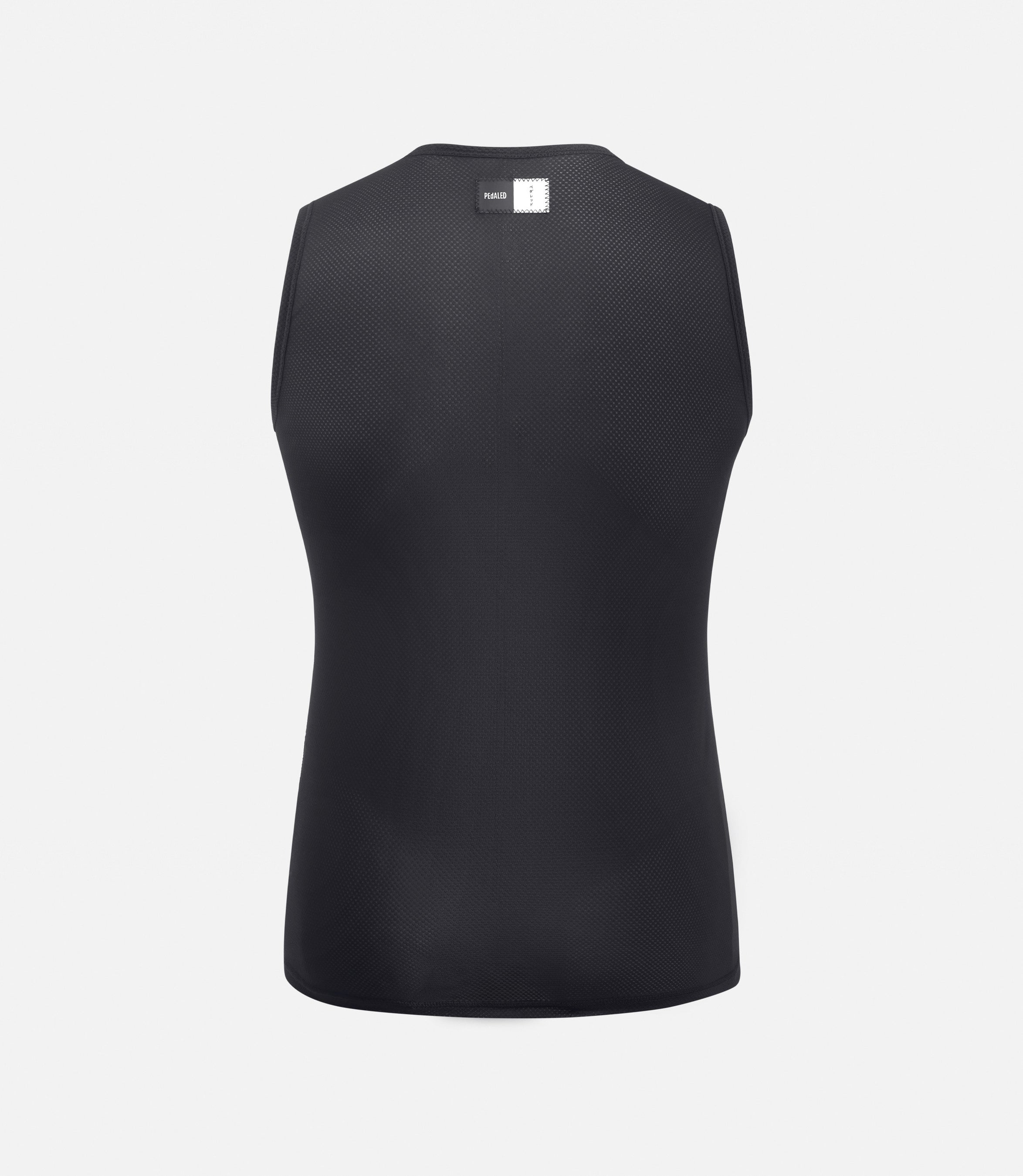 23SBLES00PE_2_men cycling base layer black essential back pedaled
