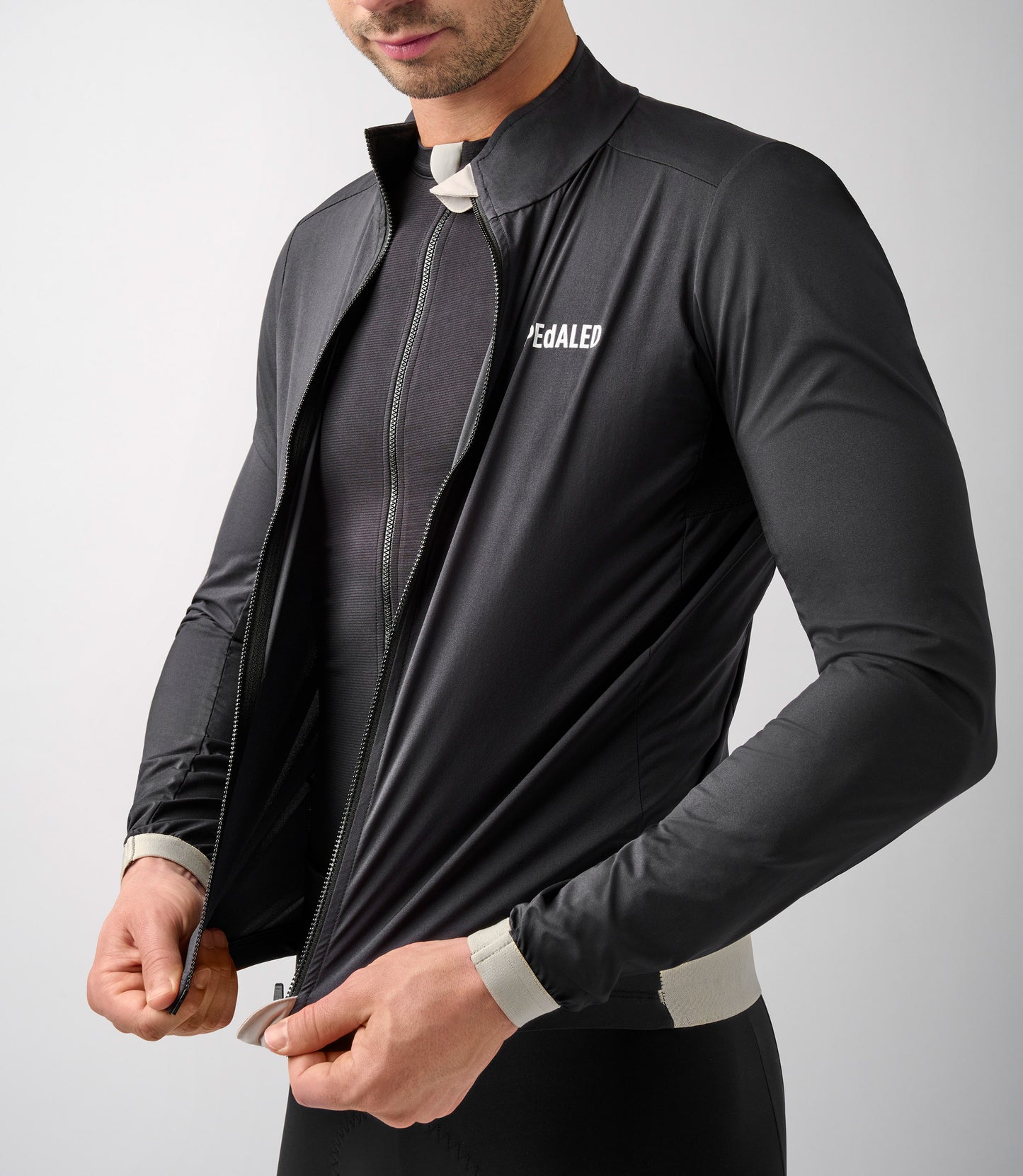 pedaled jacket Windproof Bike Cycling Jacket Black for Men
