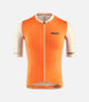 23SJSLO0HPE_1_men cycling jersey orange logo front pedaled