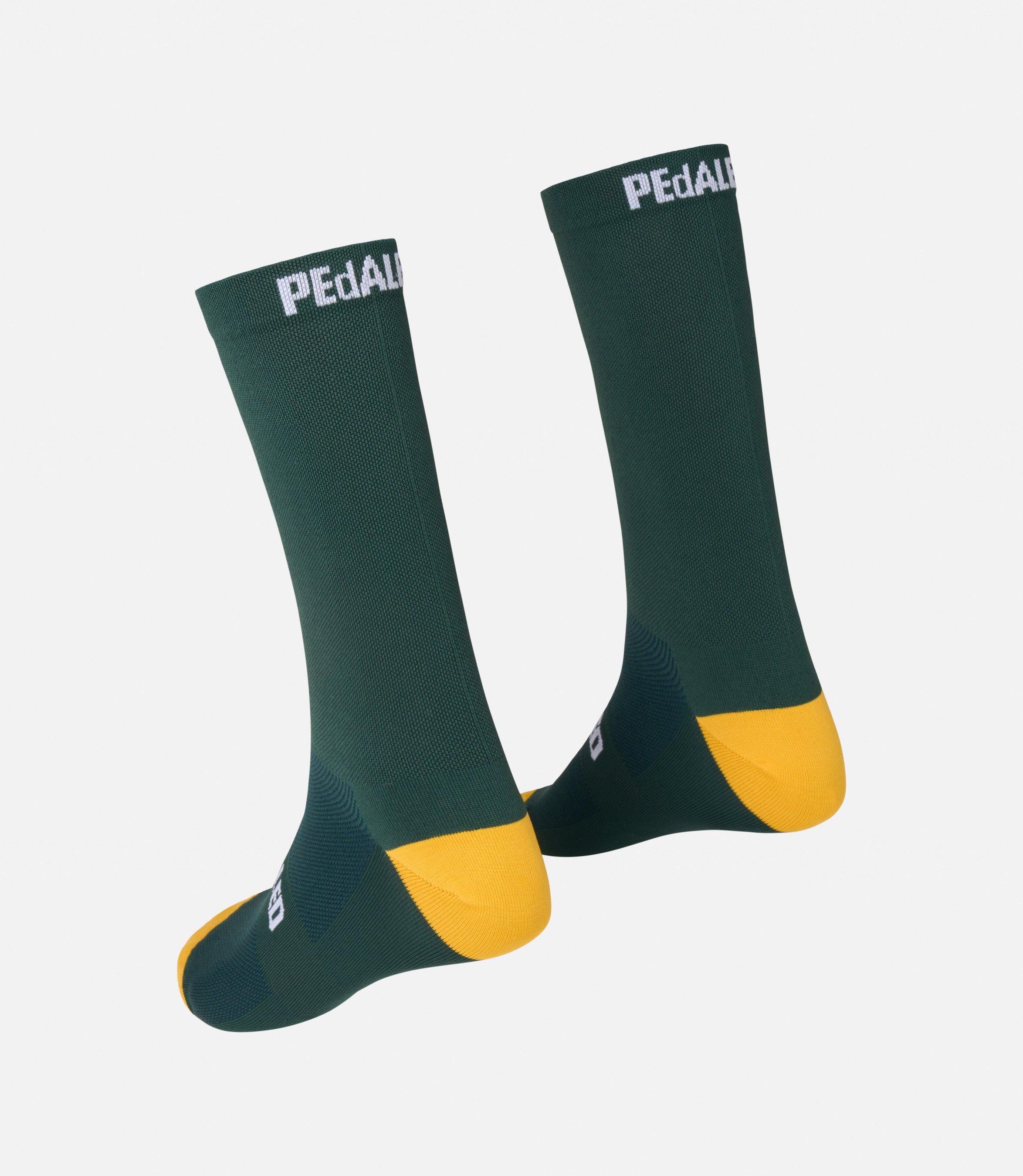 23SSSES78PE_2_cycling socks green essential back pedaled