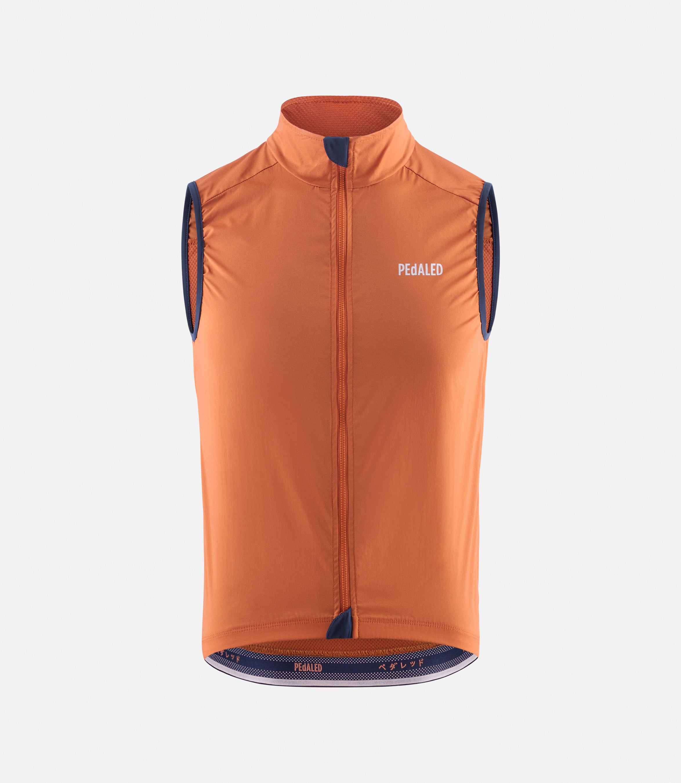 fahrradbekleidung orange Windproof Bike Cycling Vest Orange for Men