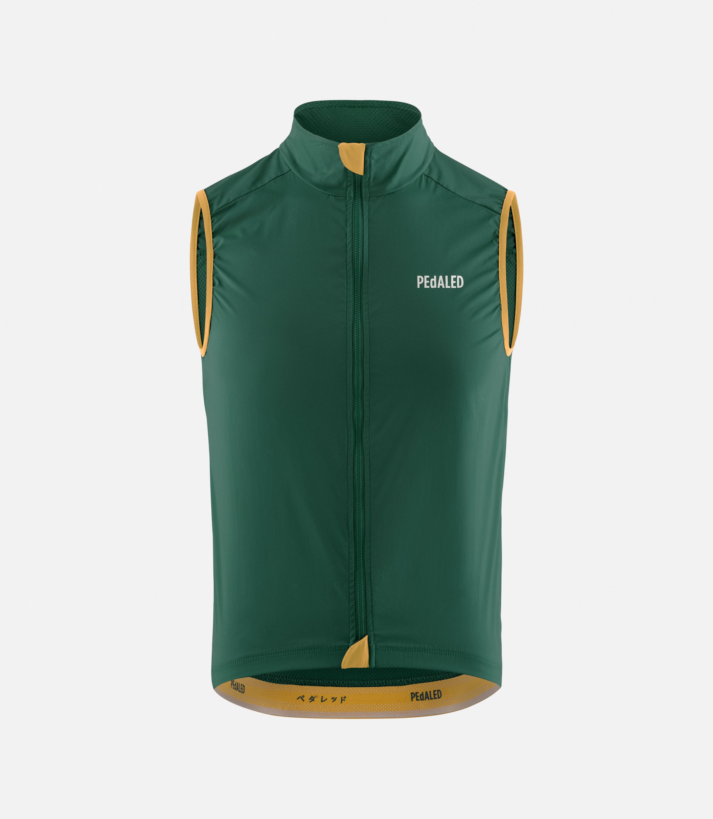 Men's Windproof Bike Cycling Vest - Green