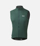 23WAVEE78PE_1_men cycling insulated vest green polartec essential front pedaled