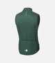23WAVEE78PE_2_men cycling insulated vest green polartec essential back pedaled