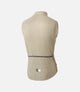 23WAVOD69PE_2_men cycling insulated vest beige polartec odyssey back pedaled