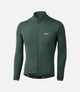 23WMJEM0APE_1_men cycling merino long sleeve jersey green essential front pedaled