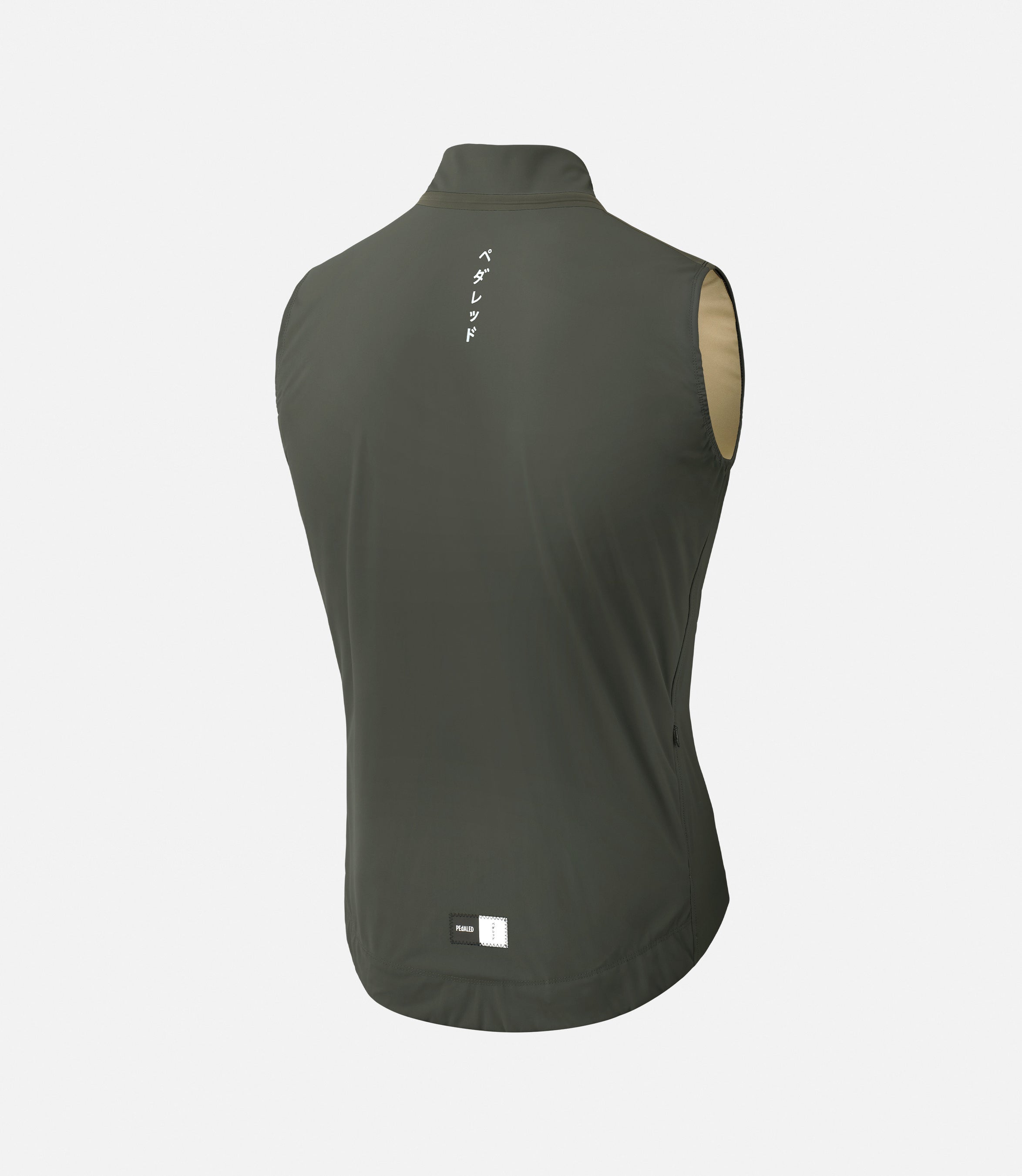 23WWVOD20PE_2_men cycling vest waterproof grey odyssey back pedaled