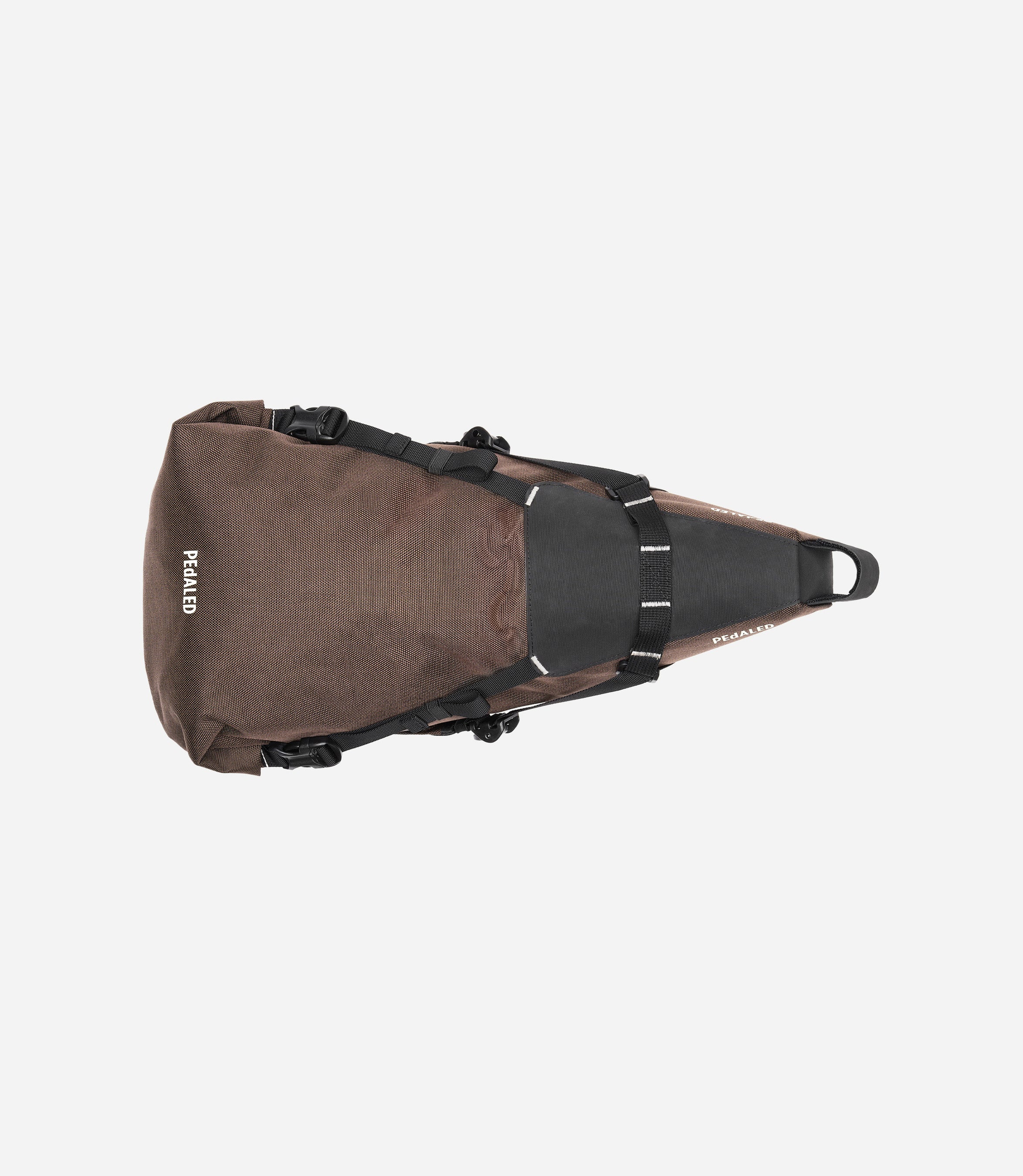 244SBOD14PE_2_bikepacking saddle cluster bag brown back pedaled