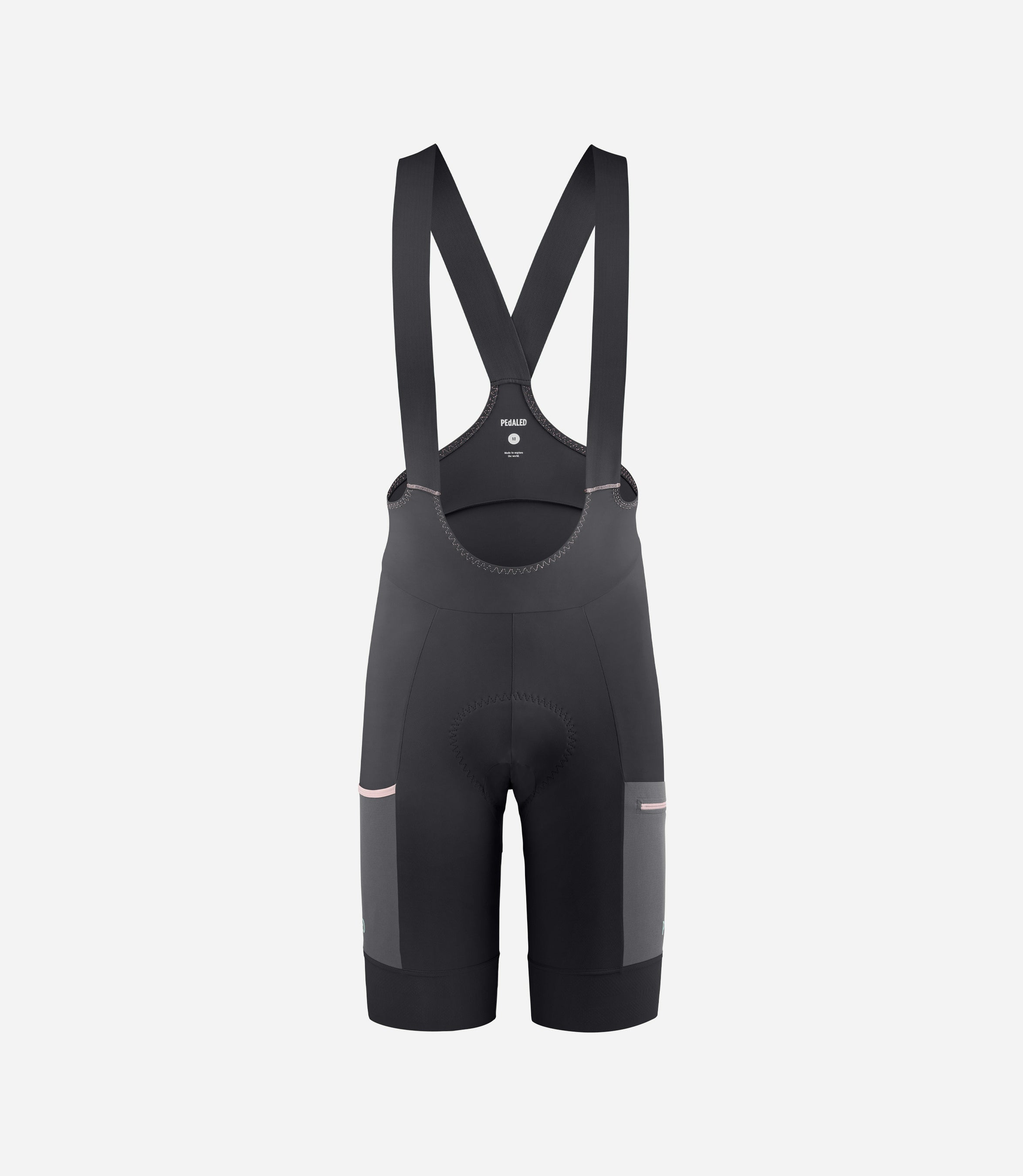 Summer Cycling Bib Shorts Black for Men PEdALED - Main Image