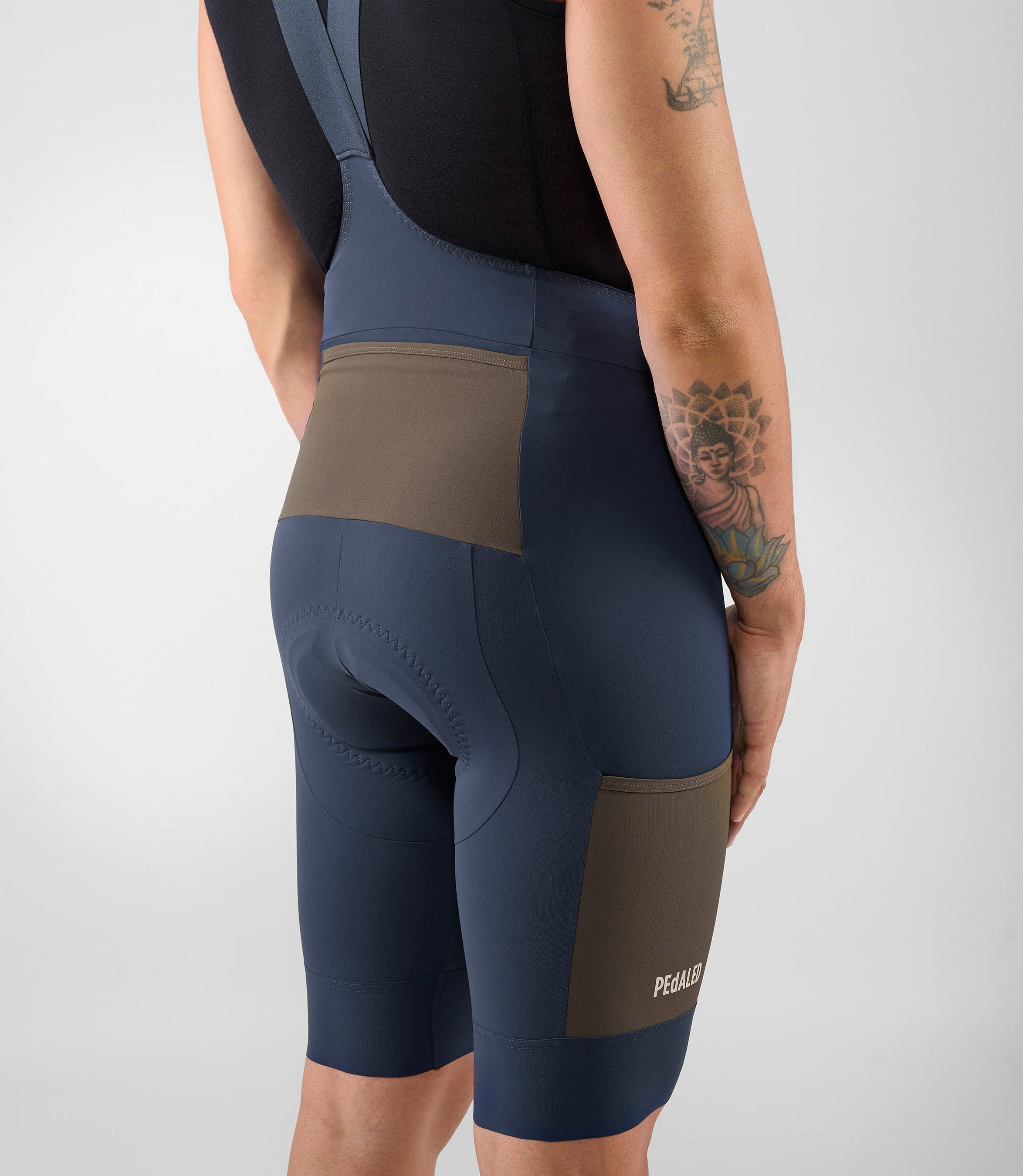 pedaled bib Summer Cycling Bib Shorts Dark Navy for Men