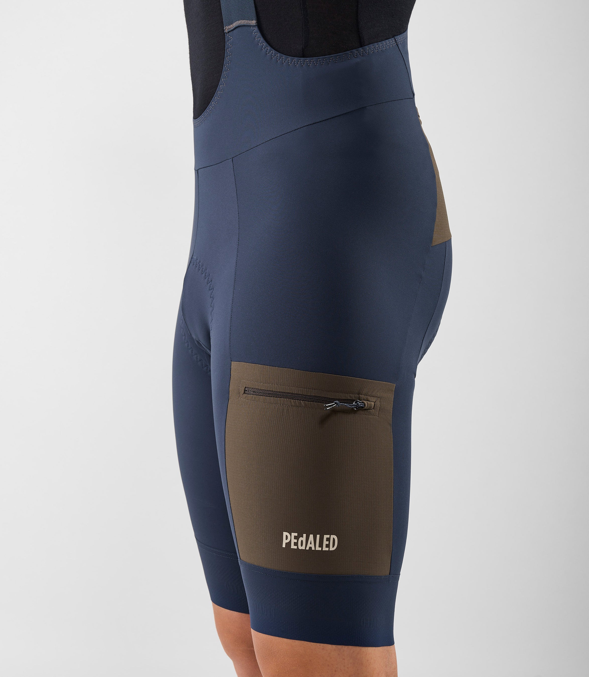 pedaled bib Summer Cycling Bib Shorts Dark Navy for Men