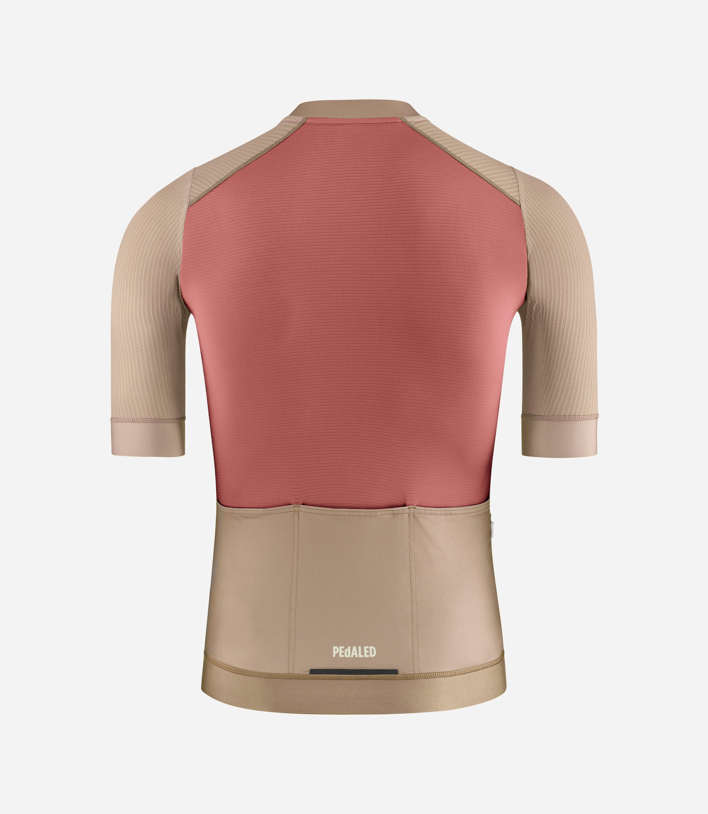Short Sleeve Summer Cycling Jersey Brown for Men