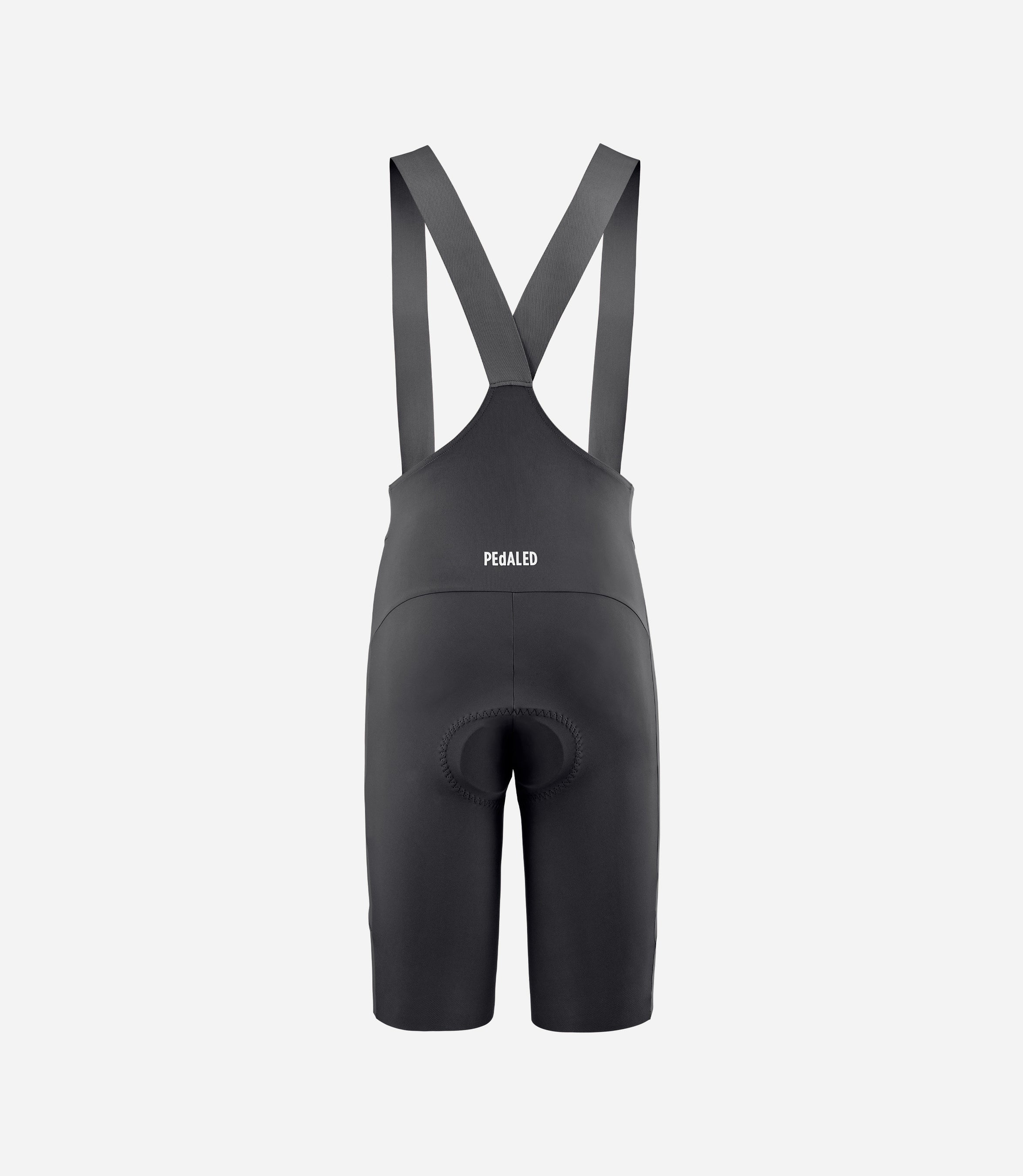 Summer Road Cycling Bib Shorts Black for Men PEdALED