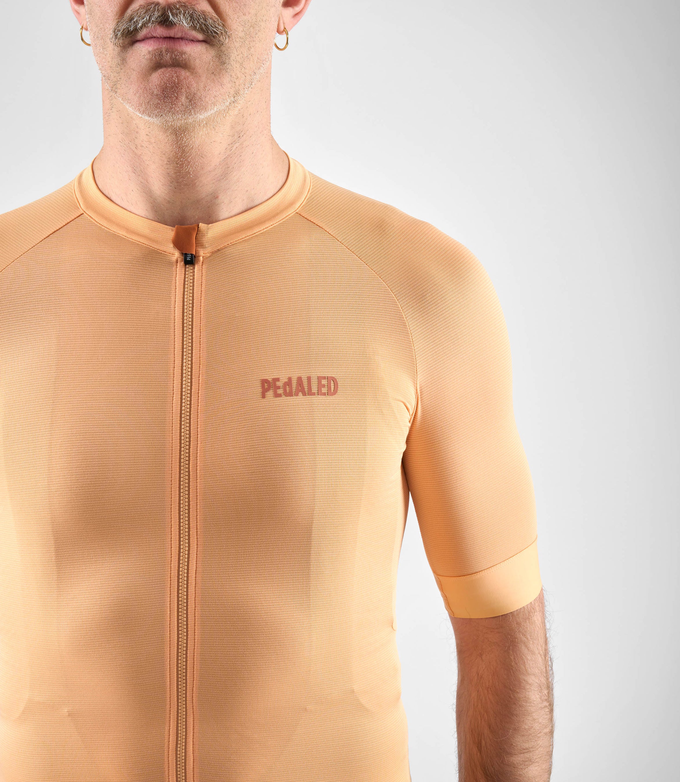 fahrradbekleidung herren orange Kurzarm Rennrad Cycling Jersey Orange für Herren
