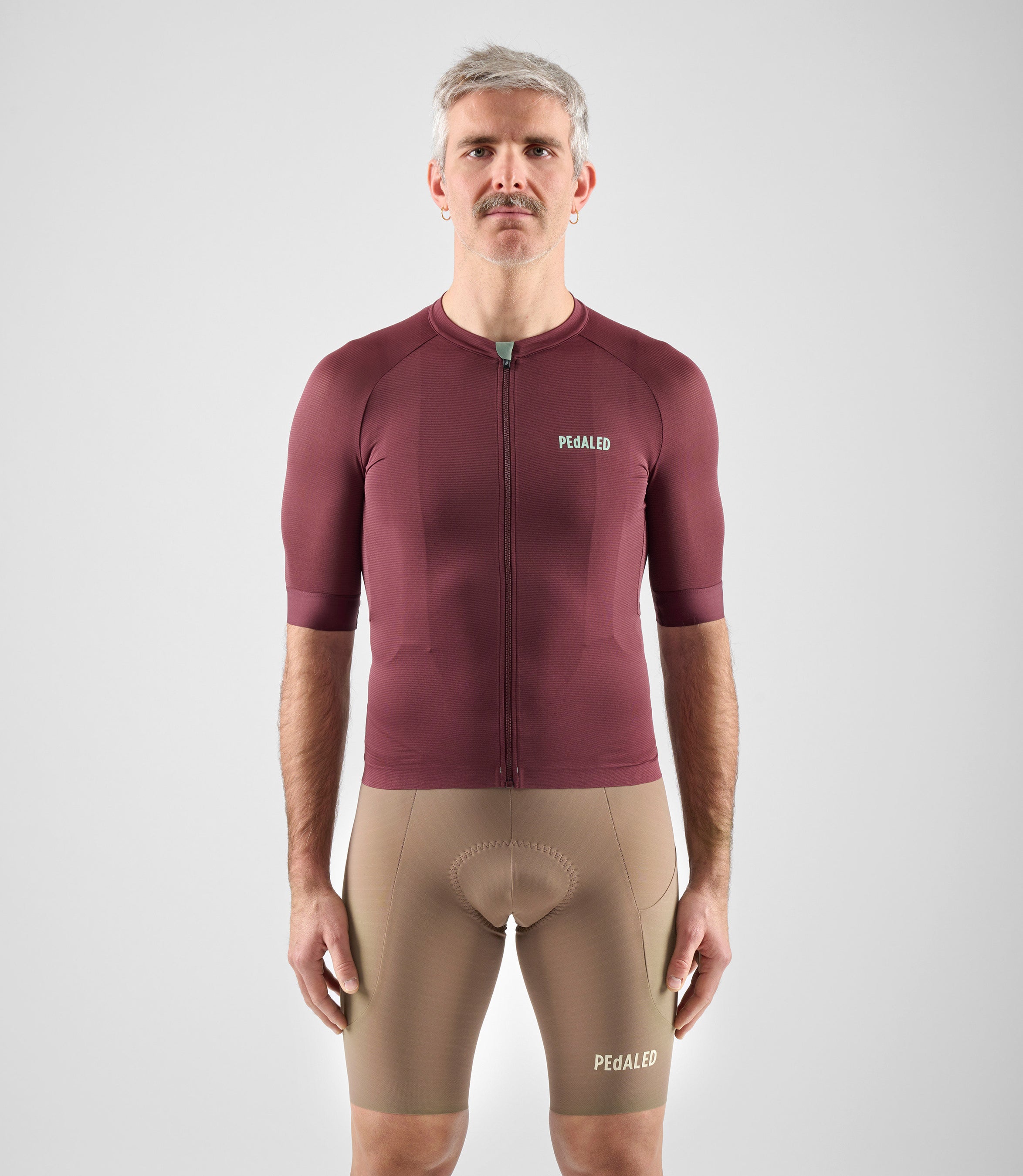rennrad trikot frankreich Herren Rennrad-Trikot mit kurzem Ärmel Burgunderrot