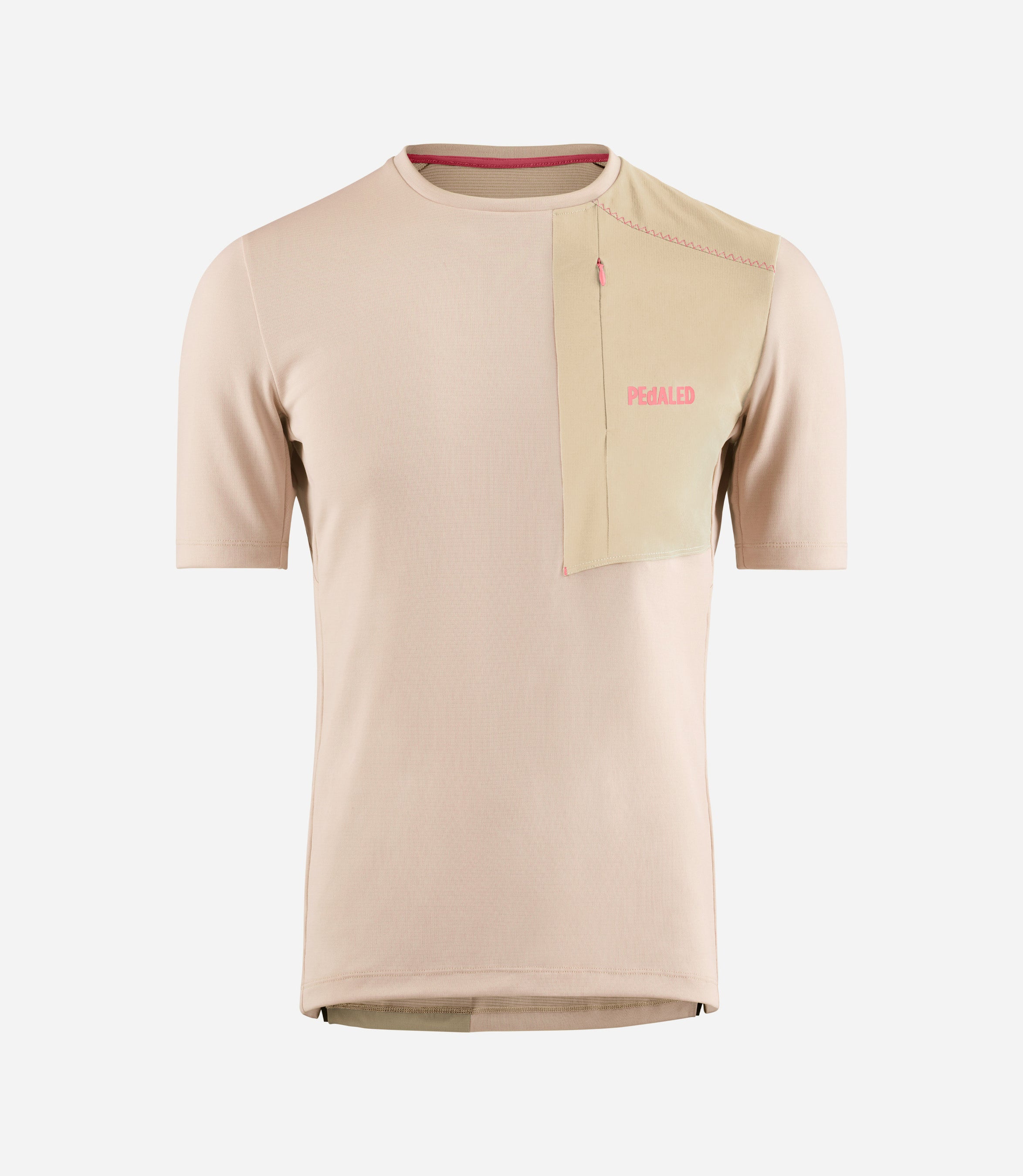 pedaled merino PEdALED Odyssey Merino Tee Beige