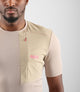 24SMTOD04PE_5_cycling cargo tee men beige odyssey front pocket pedaled
