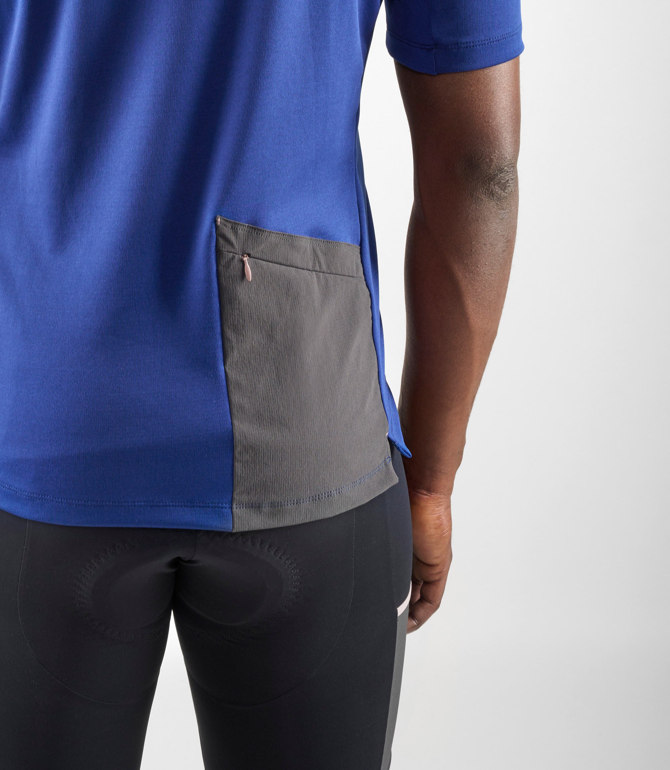 Back Pocket Cycling Tee Shirt Merino Short Sleeve Cycling T-Shirt