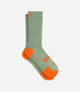 24SSSEL62PE_1_cycling socks olive green element front pedaled