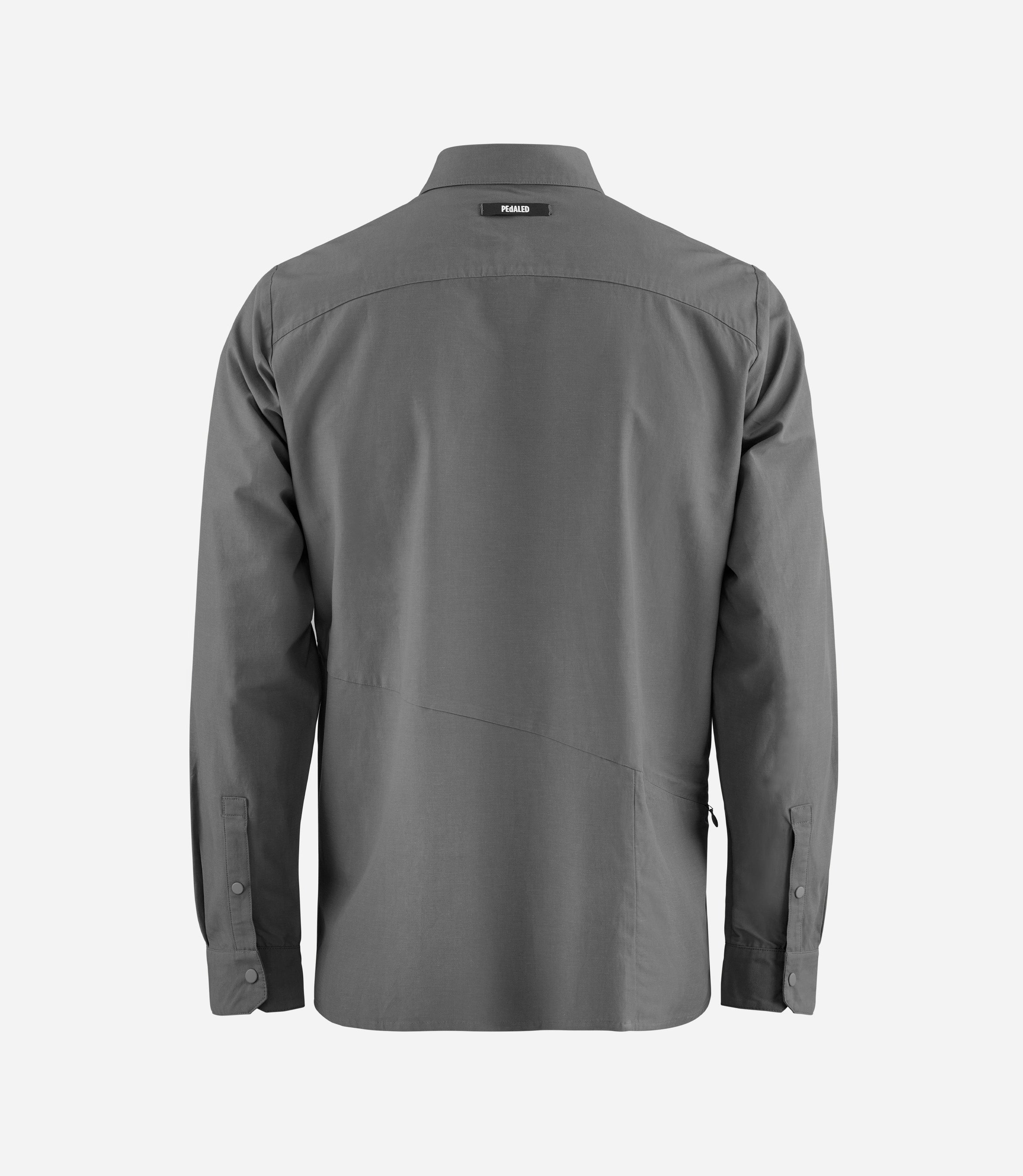 24SSTLI02PE_2_men urban shirt grey lifewear back pedaled