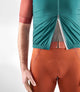 24SVEEL18PE_5_men cycling windproof vest teal element double zip pedaled