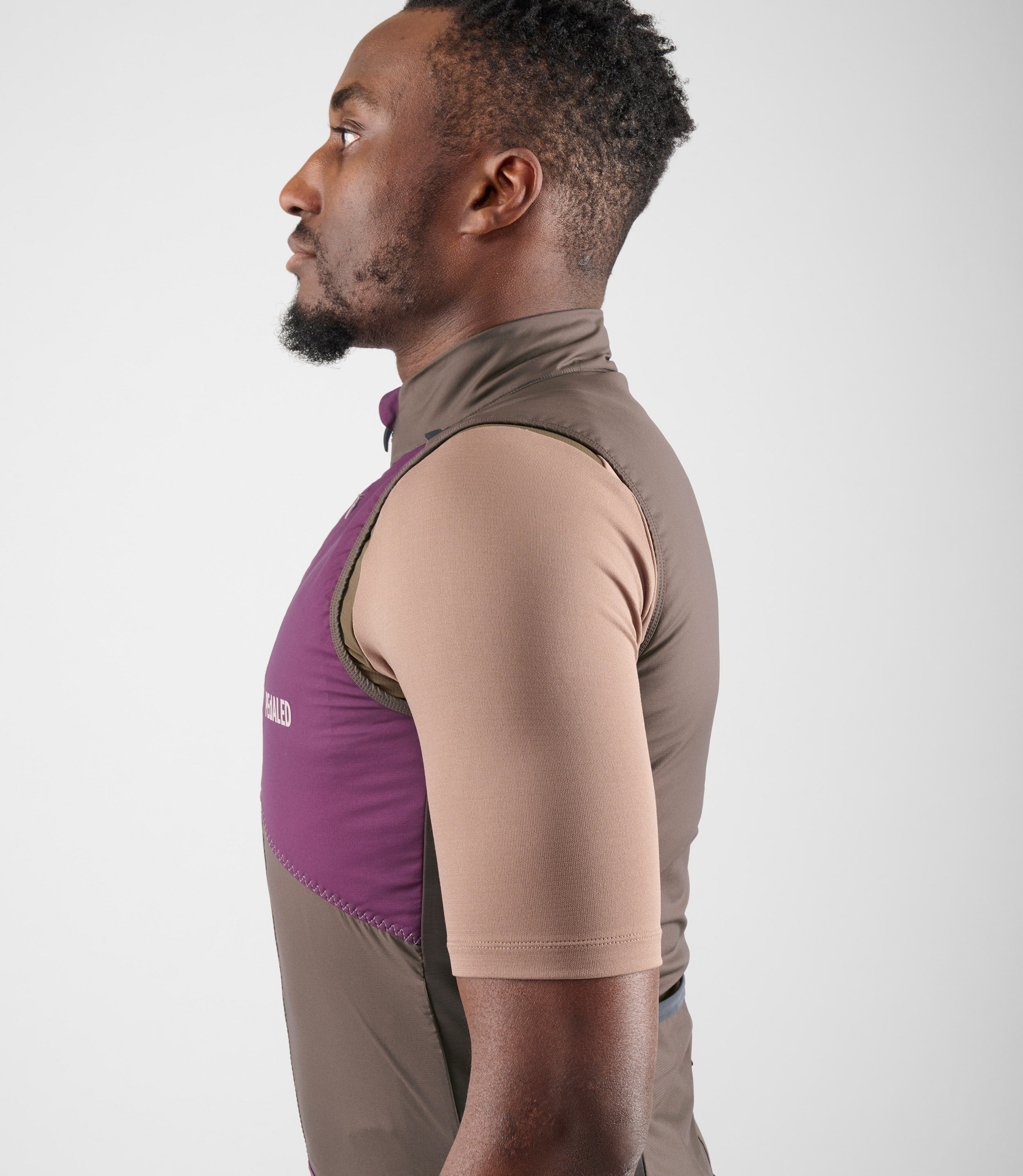 Summer Cycling Vest Alpha Purple for Men | PEdALED