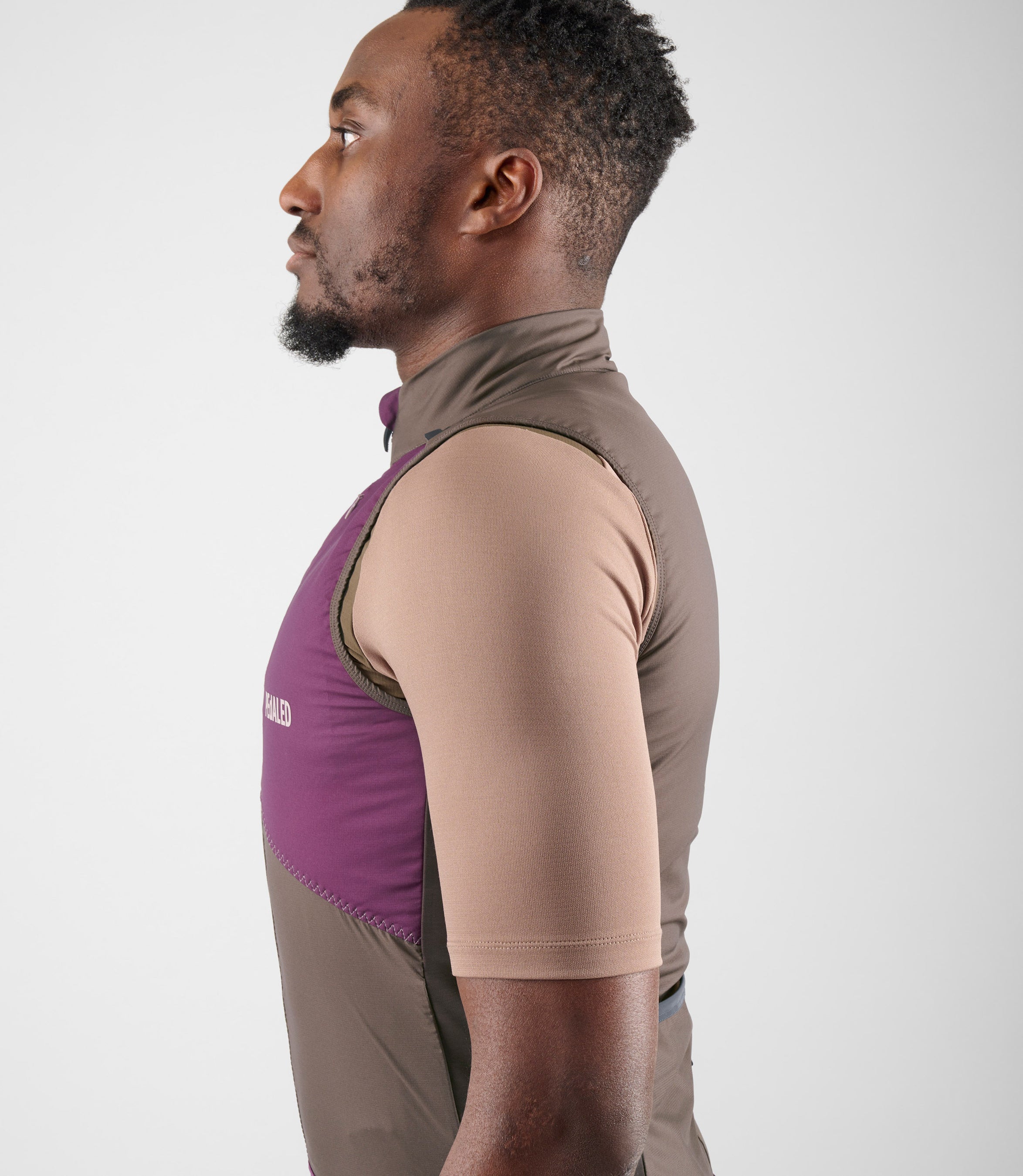 pedaled gilet Summer Cycling Vest Alpha Purple for Men