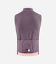 24WAVEL0IPE_2_men cycling insulated vest lilac polartec element back pedaled