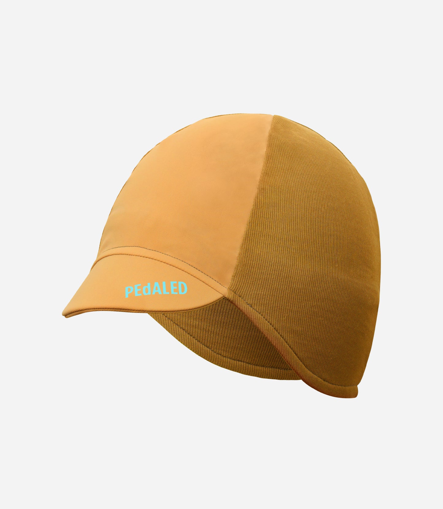 24WCAEL14PE_1_cycling merino cap brown element front pedaled
