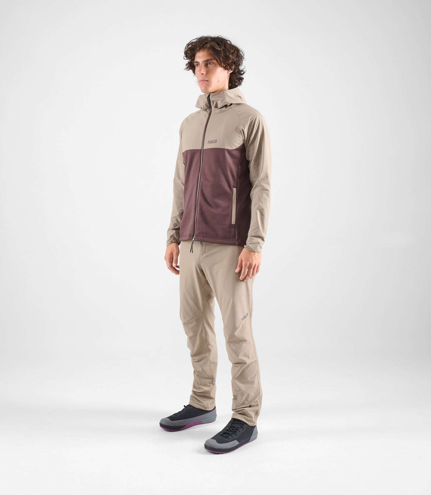 pedaled jary merino hooded jersey PEdALED Jary Hooded Jersey Purple