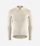 24WJSEL0GPE_1_men cycling long sleeve jersey off white element front pedaled