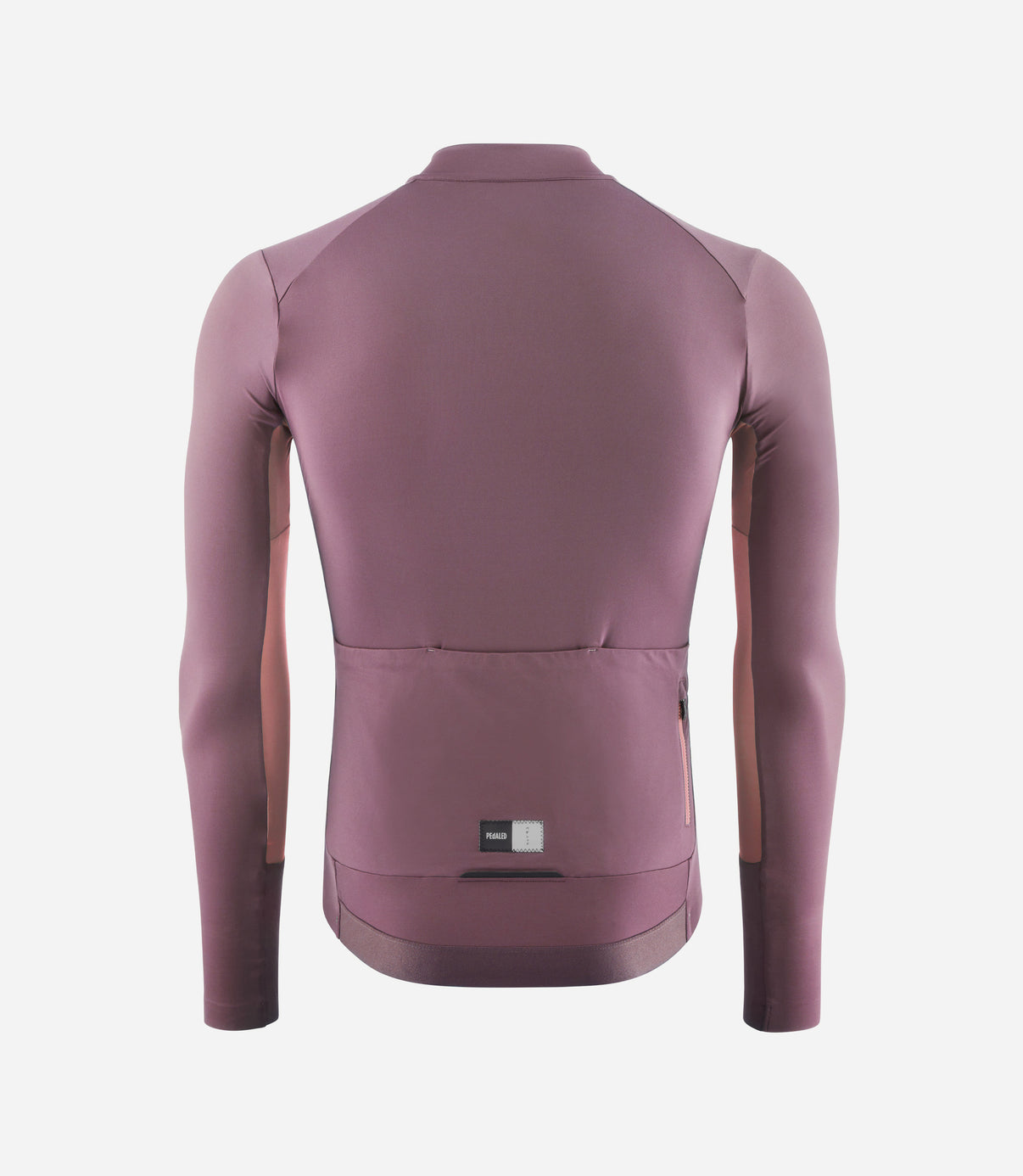 Long Sleeve Road Cycling Jersey Purple for Men PEdALED