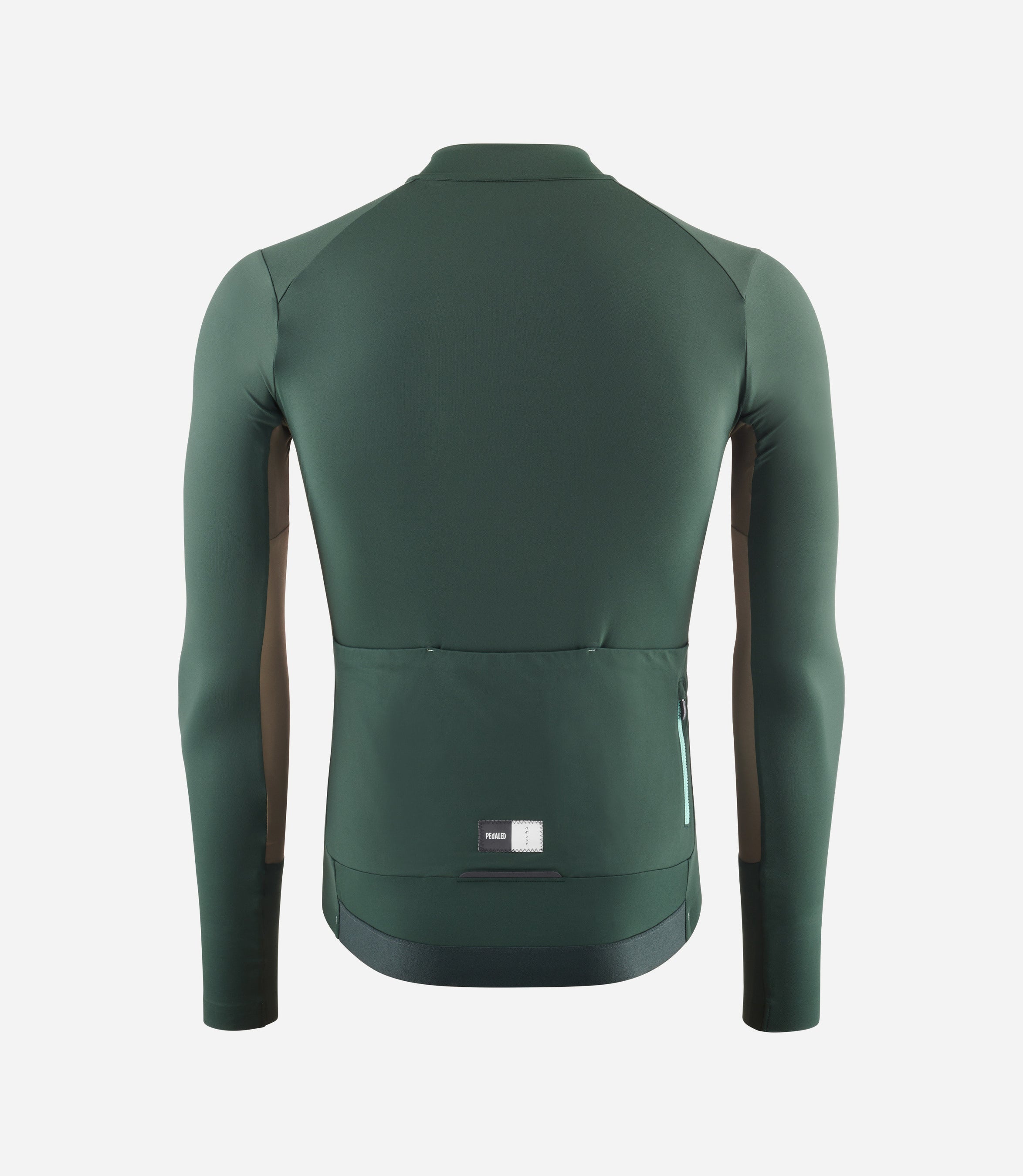 rennrad longsleeve Langarm-Rennrad-Radtrikot Grün für Herren