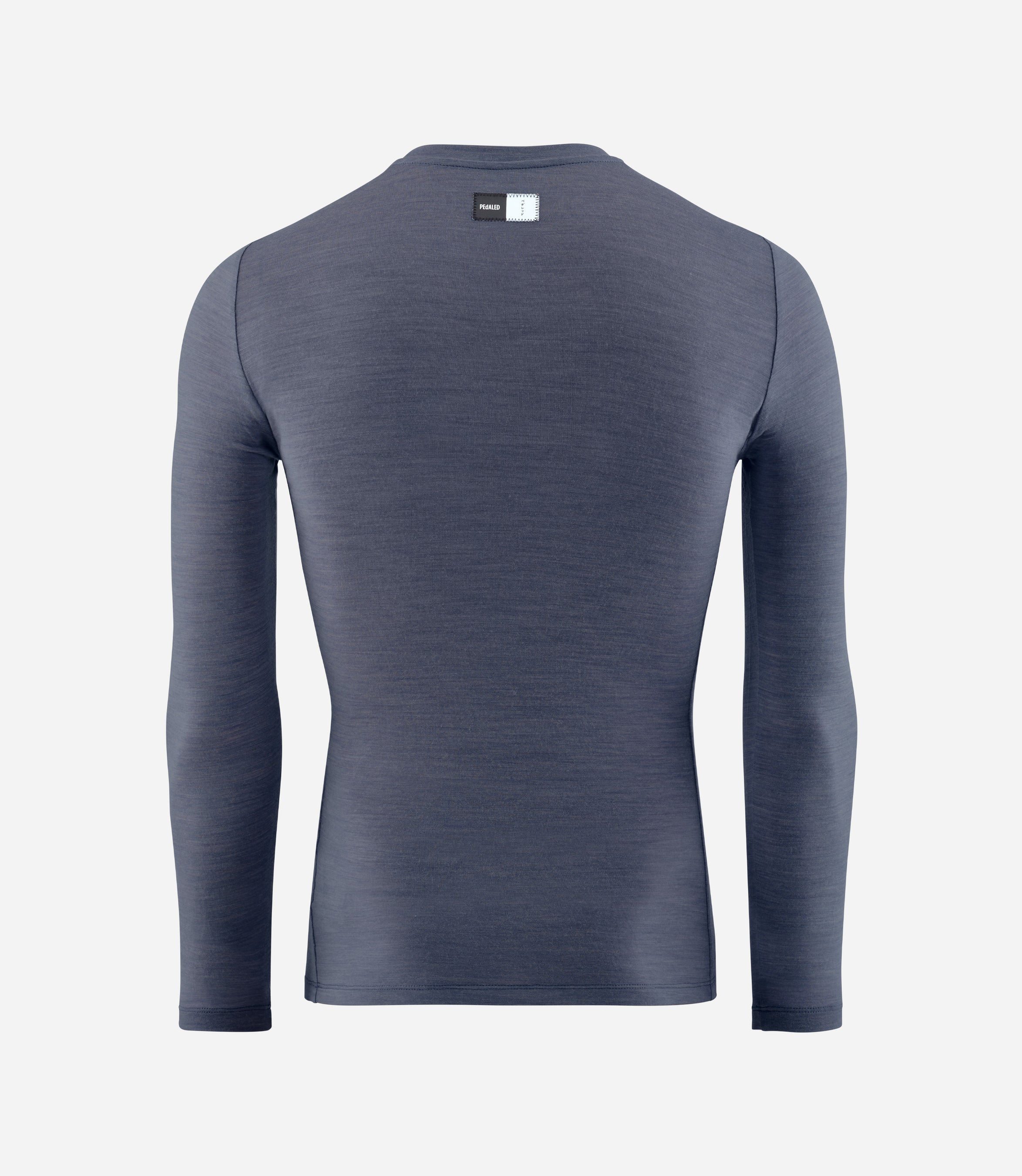 24WMBEL05PE_2_men cycling longsleeve baselayer merino navy element back pedaled