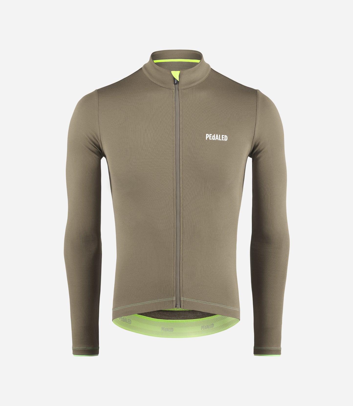 merino fahrradbekleidung Merino Radsport-Langarmtrikot Grau für Herren