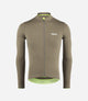 24WMJEL02PE_1_men cycling merino long sleeve jersey grey element front pedaled