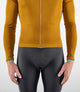 24WMJEL14PE_8_men cycling jersey merino long sleeve brown element front zip 2 pedaled