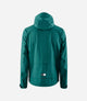 24WSJOD11PE_2_men cycling hooded shell jacket green odyssey back pedaled