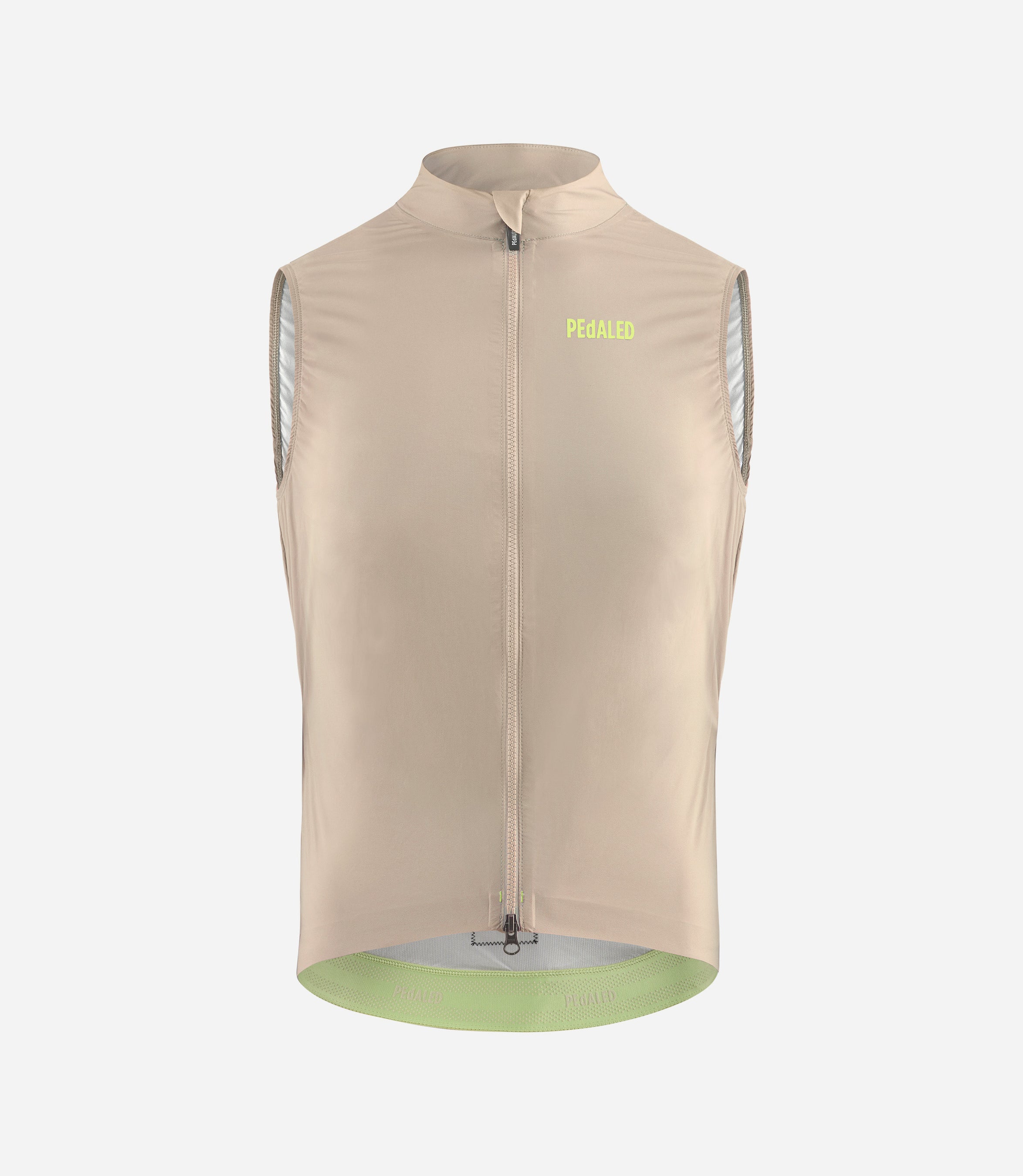 pedaled gilet Waterproof Winter Vest Off White for Men