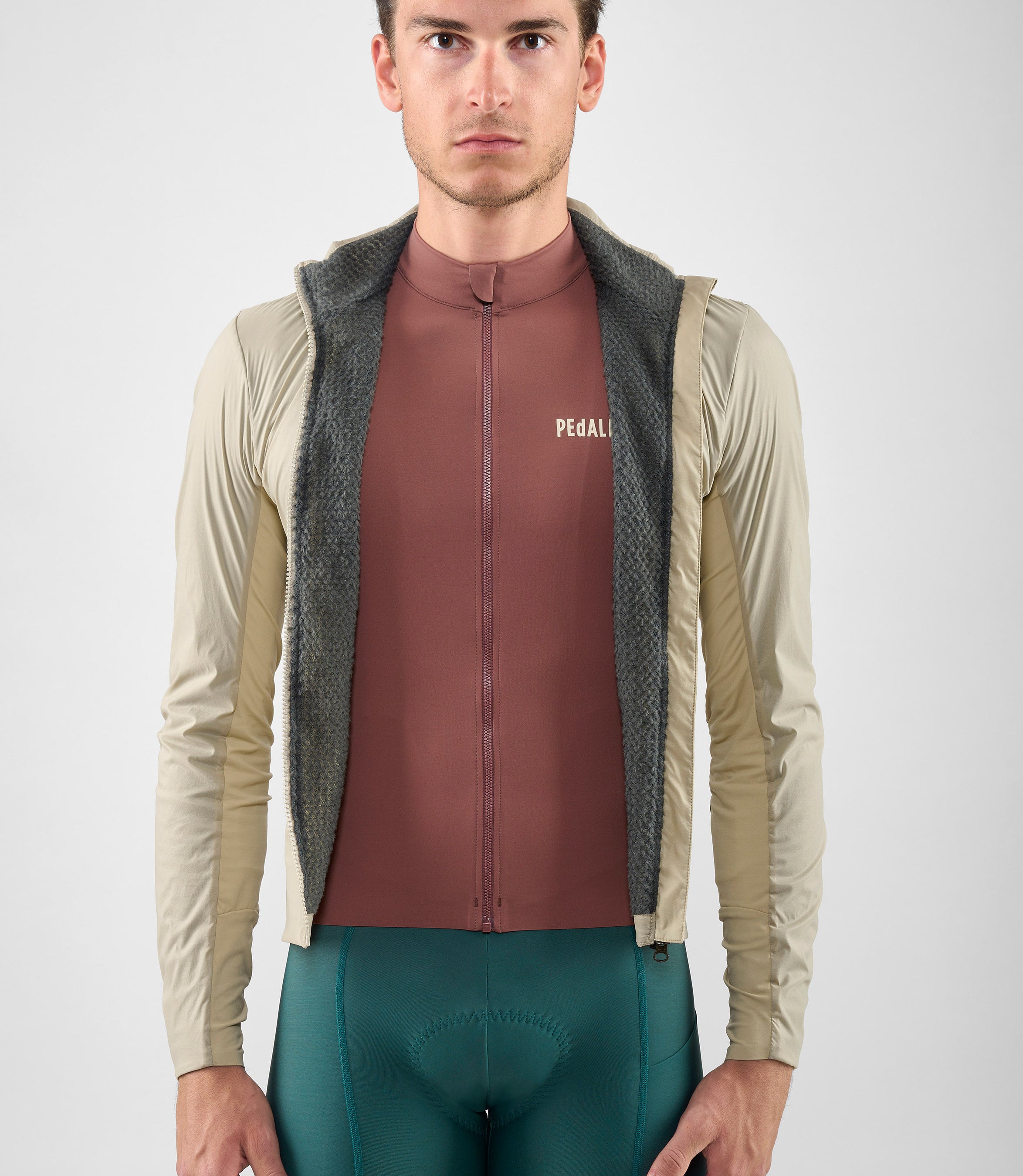 pedaled alpha jacket Leichte Alpha® Jacke für Herren in Hellgrau | Element